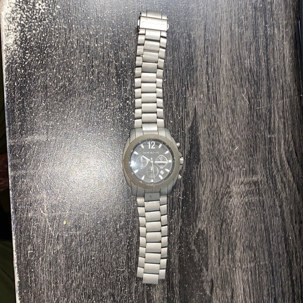 Gray Michael Kors watch
